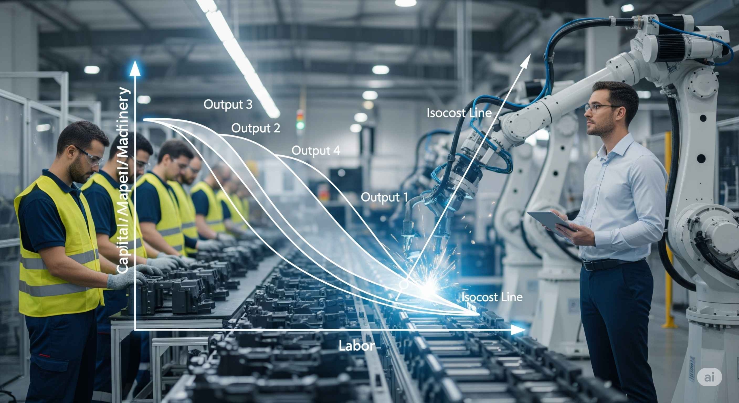 Efisiensi Produksi: Memahami Kurva Isoquant dalam Bisnis