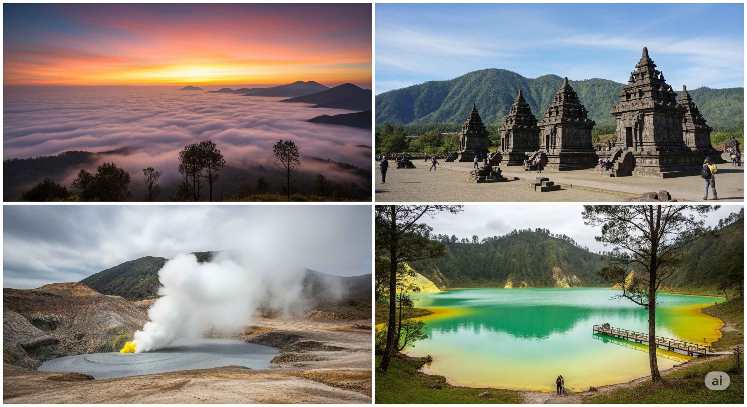 Dataran Tinggi Dieng: Negeri di Atas Awan yang Memikat Hati