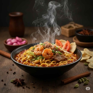Mie Aceh: Sensasi Pedas Rempah yang Menggugah Selera