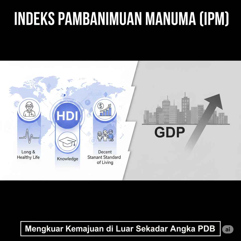 Indeks Pembangunan Manusia (IPM): Mengukur Kemajuan di Luar Sekadar Angka PDB 📊