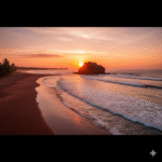 Pantai Pulau Merah Banyuwangi: Pesona Bukit Merah di Tepi Pantai