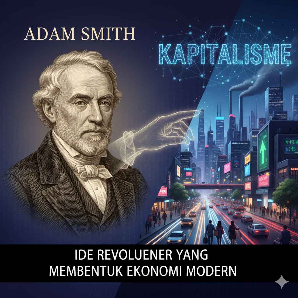 Adam Smith dan Invisible Hand: Ide Revolusioner yang Membentuk Kapitalisme