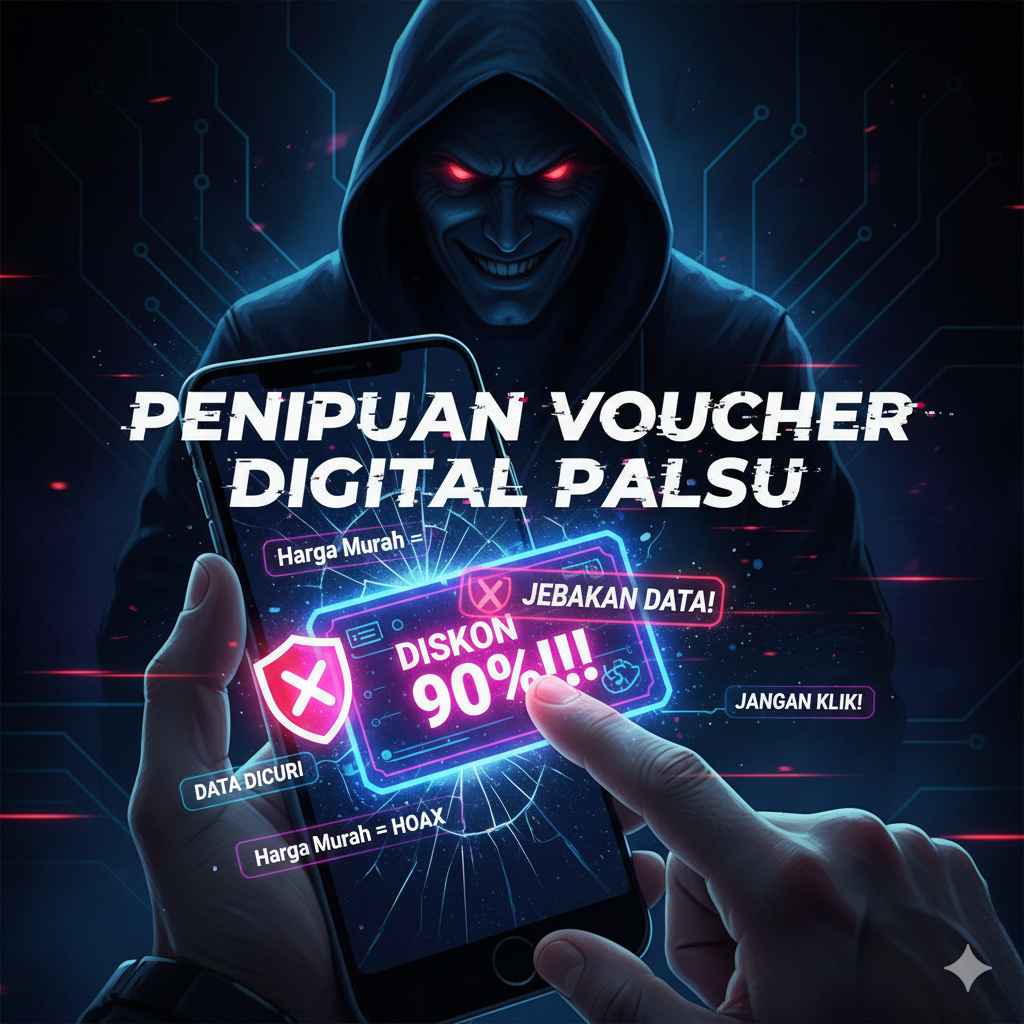 Penipuan Voucher Digital Palsu: Jangan Tergiur Harga Murah