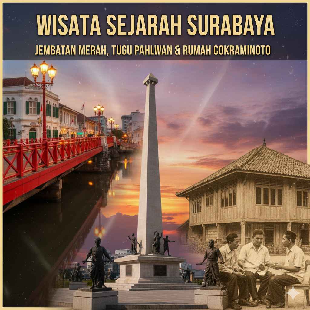 🏛️ Wisata Sejarah Surabaya: Mengenang Jejak Pahlawan di Kota Pahlawan