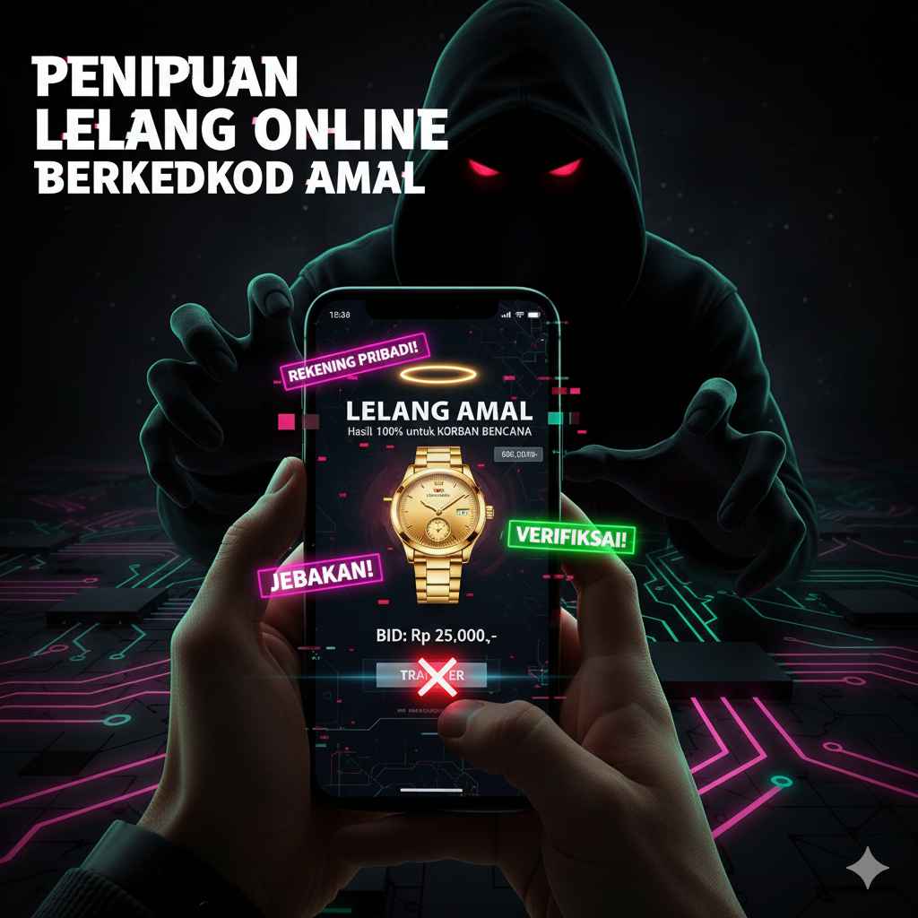 Jebakan Penipuan Lelang Online Berkedok Amal: Ketika Kebaikan Disalahgunakan