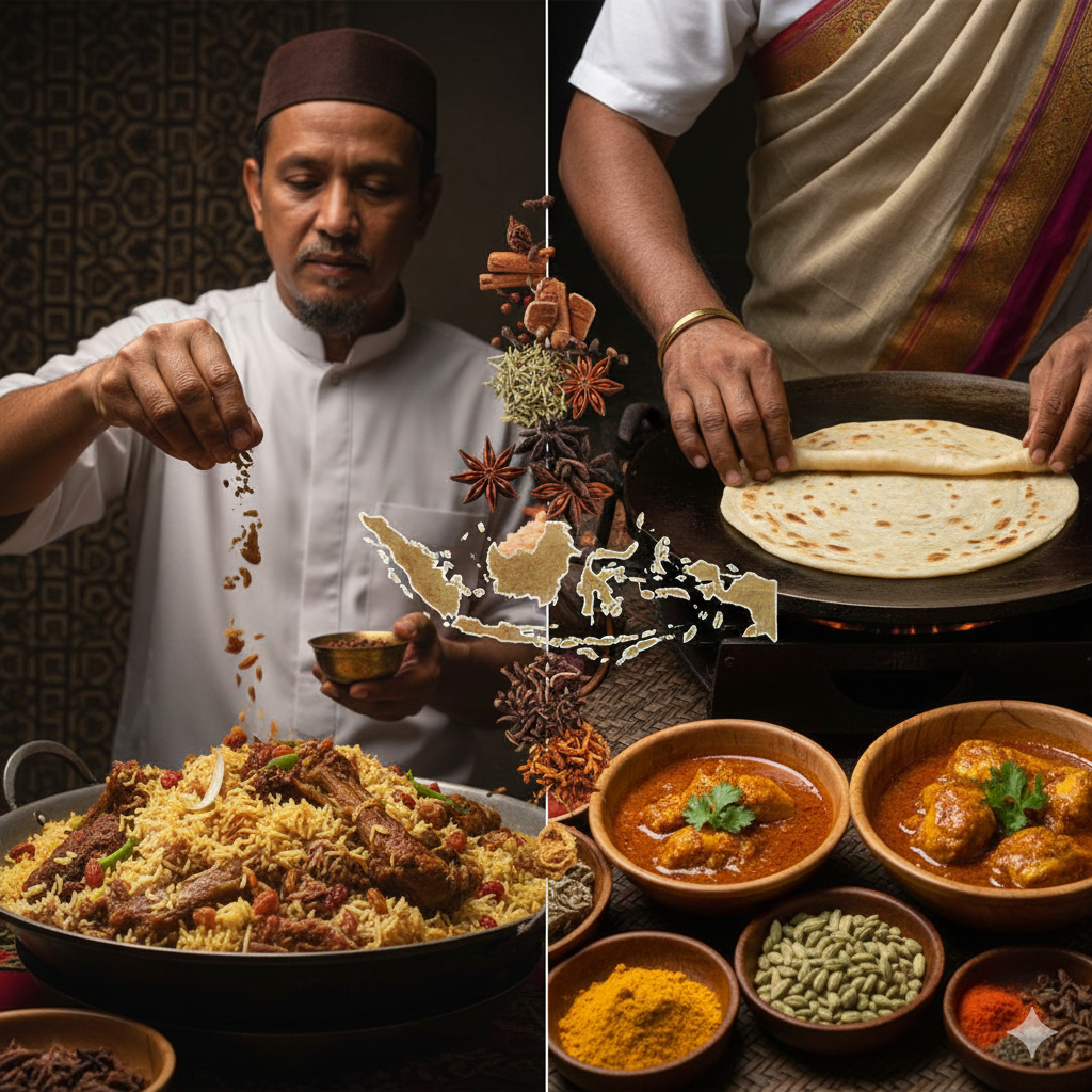 Akulturasi Rasa: Jejak Kuliner Arab dan India dalam Masakan Nusantara