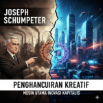 Joseph Schumpeter dan “Penghancuran Kreatif”: Mesin Utama Inovasi Kapitalis 🚀