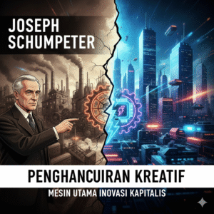 Joseph Schumpeter dan “Penghancuran Kreatif”: Mesin Utama Inovasi Kapitalis 🚀