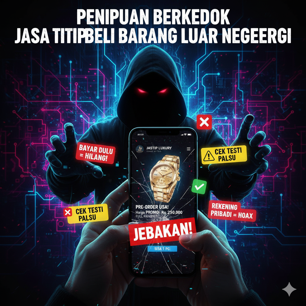 Penipuan Berkedok Jasa Titip Beli Barang Luar Negeri: Waspada Impian Belanja Impor