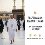 Tips Aman Menyimpan Paspor dan Dokumen Penting Saat Umrah