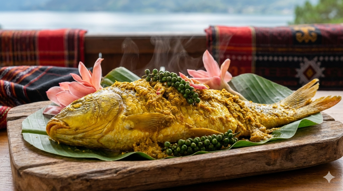 Arsik Ikan Mas: Sensasi Pedas Getir Andaliman dalam Kuliner Khas Batak