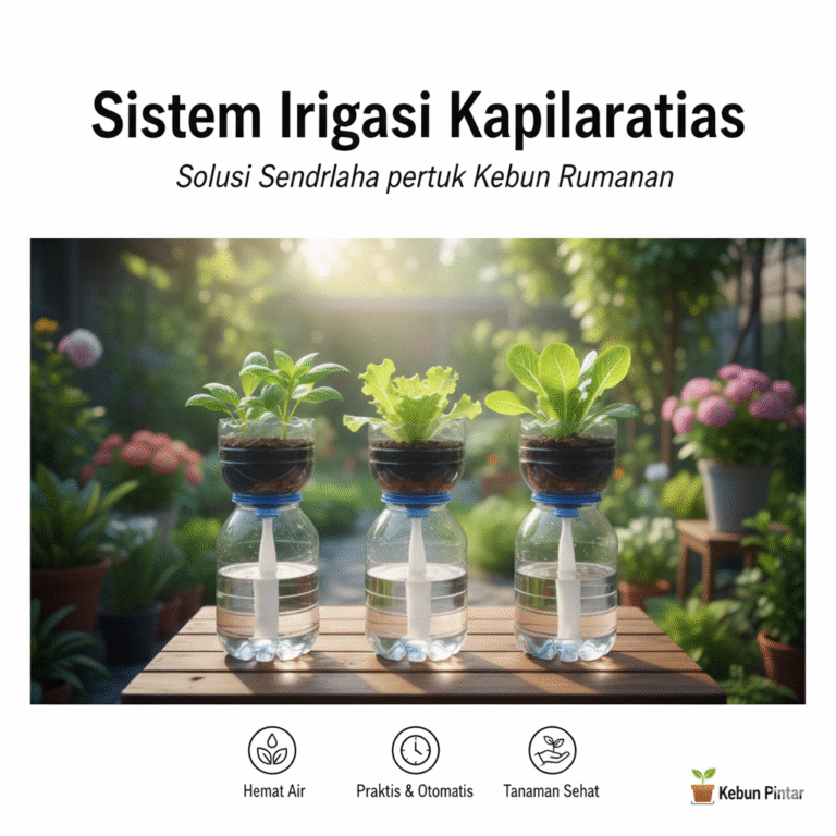 Sistem Irigasi Kapilaritas: Solusi Sederhana untuk Kebun Rumahan