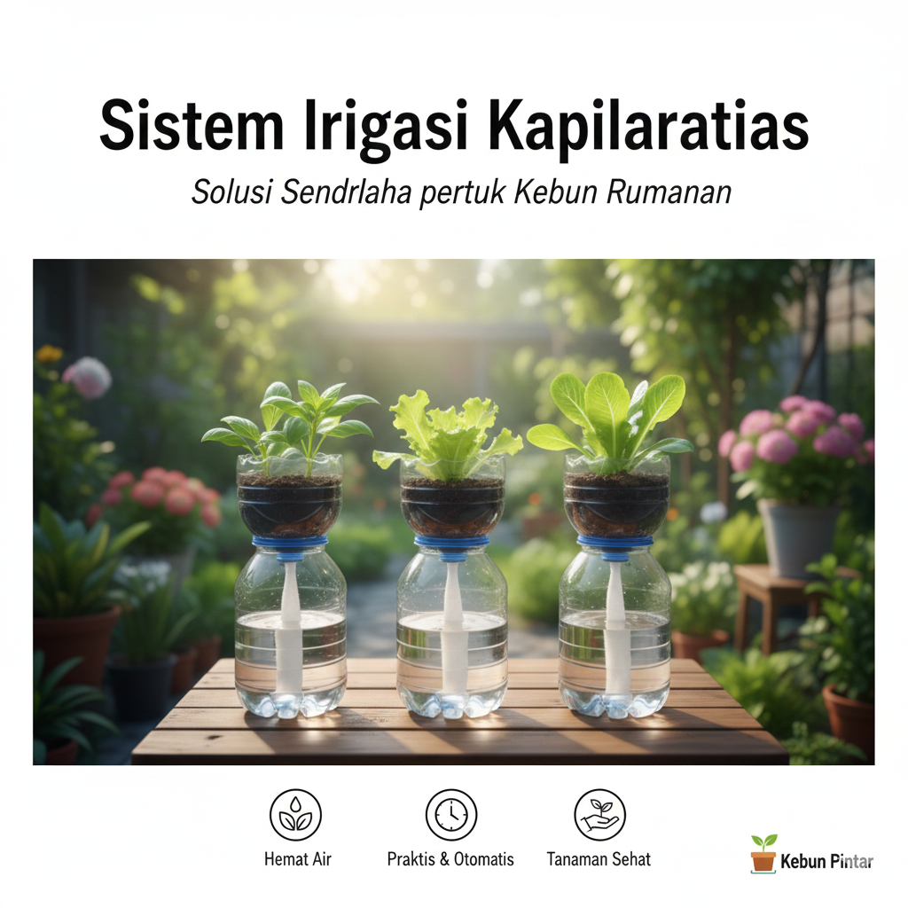 Sistem Irigasi Kapilaritas: Solusi Sederhana untuk Kebun Rumahan