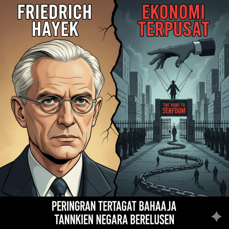 Friedrich Hayek: Peringatan terhadap Ekonomi Terpusat dan Bahaya Jalan Menuju Perbudakan