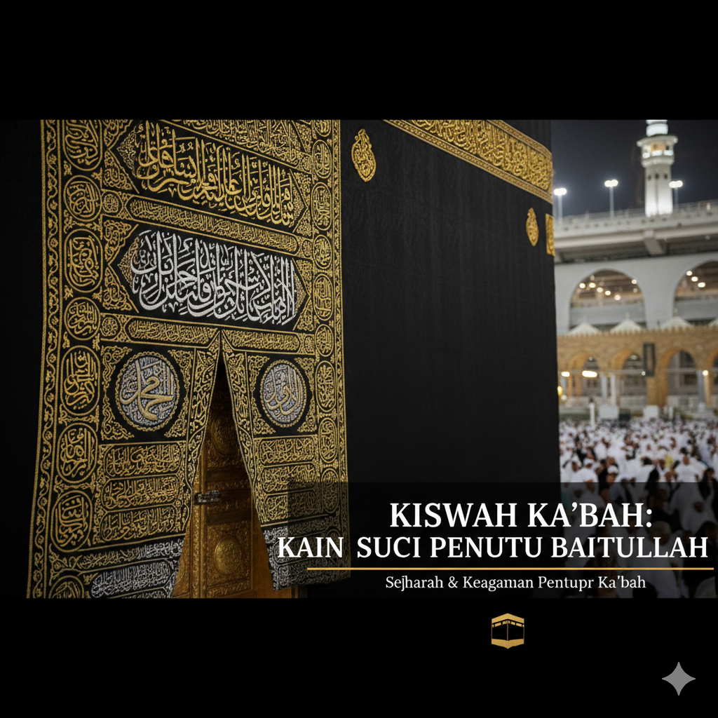 Mengenal Lebih Dekat Kiswah Ka’bah: Kain Suci Penutup Baitullah