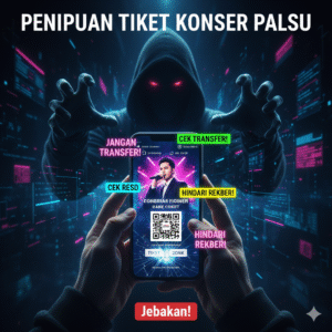 Penipuan Tiket Konser Palsu: Jangan Tergiur Penjualan di Media Sosial