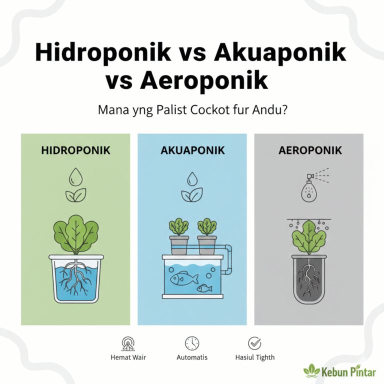 Hidroponik vs Akuaponik vs Aeroponik: Mana yang Paling Cocok untuk Anda?